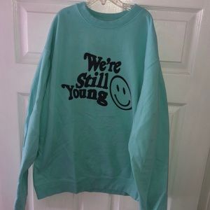 Teal CrewNeck Sweatshirt!